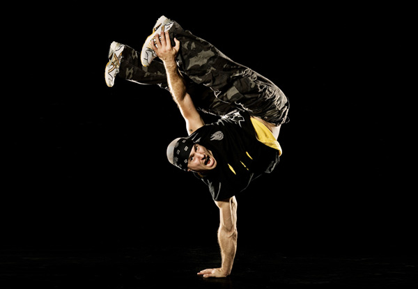 Breakdance-Broschuere